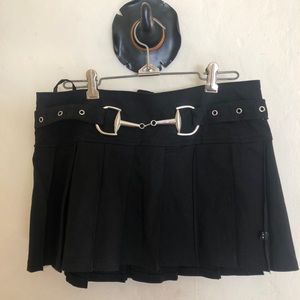 Super mini goth skirt